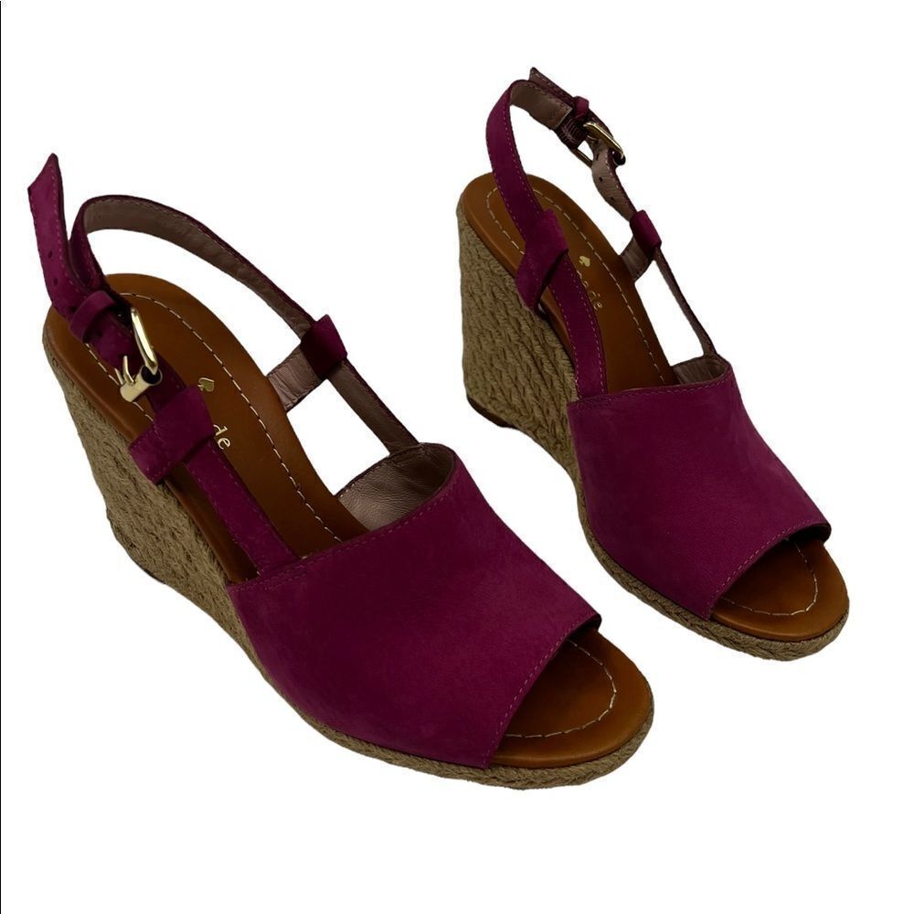 Kate Spade Pink Wedges‎ - Picture 1 of 6